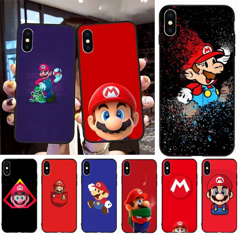 

Marios hot Game Phone Case for iphone 12 Mini SE 2020 5 5S 6 6S Plus 7 8 Plus X XR XS 11 Pro Max Fundas Coque cover