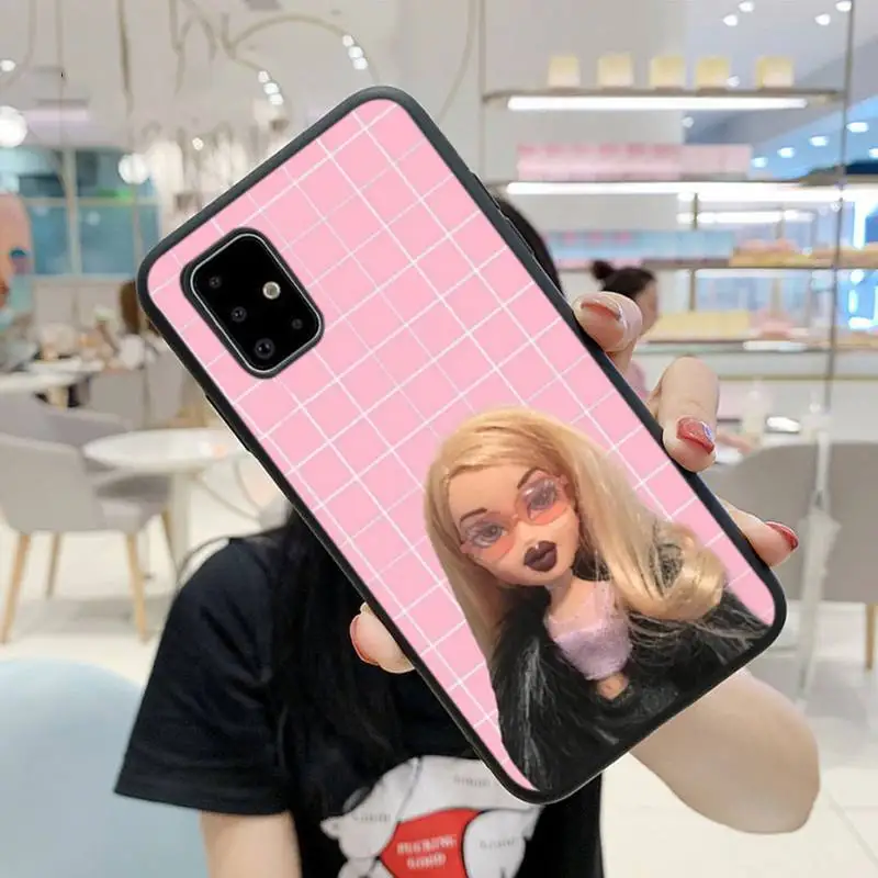 

Doll Bratz Lovely Soft Cover Phone Case For Samsung S9 10 20Plus Note 7 8 9 10 10plus Pro J8 M30 31