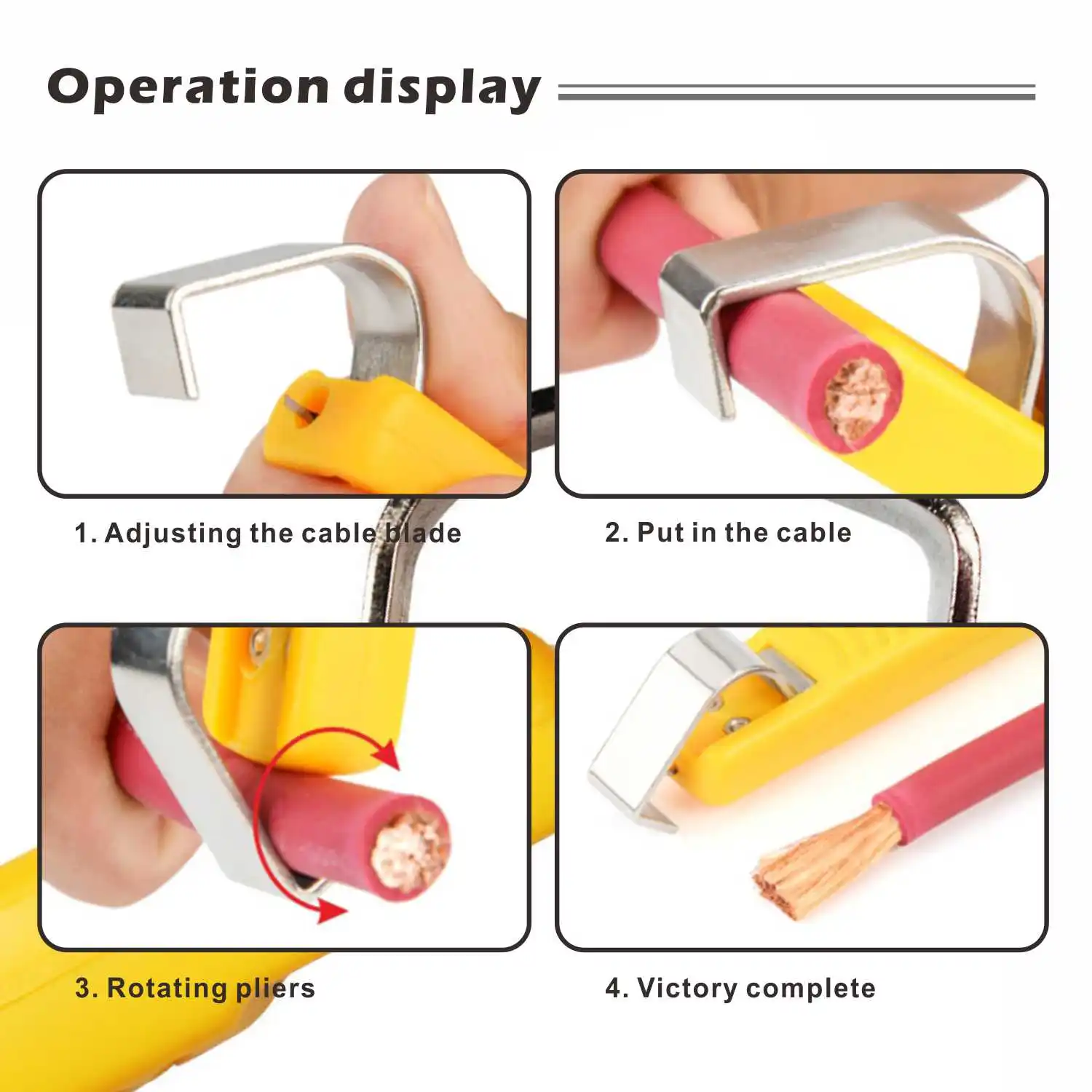 

1PCS Portable wire stripper knife PVC,rubber,PTFE silicone 8-28mm cable decrustation pliers mini electrician knife