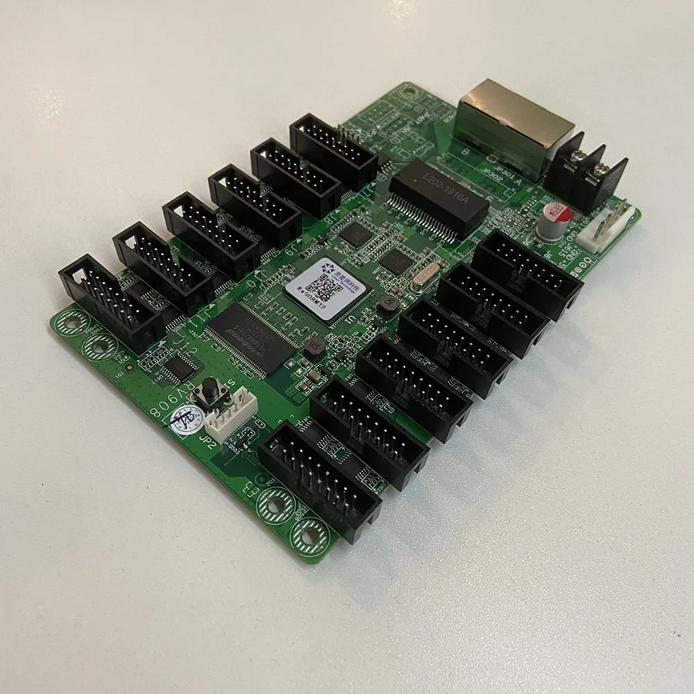 LINSN RV908 RV908M32 полноцветный светодиодный дисплей, контрольная карта, светодиодный Контролер для видеостены, работает с Linsn TS802D отправителем