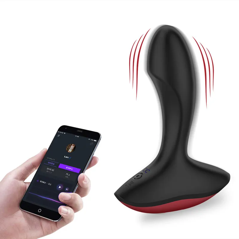Prostate Massager Smart Anal Plug Remote Control Vibrator Gay Sex Toy For Man Wireless Masturbator Silicon Anus Climax Butt | Красота и