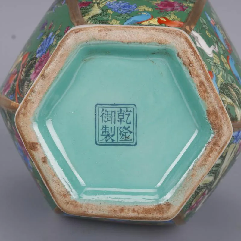 Роскошная Китайская классическая античная керамическая эмалированная