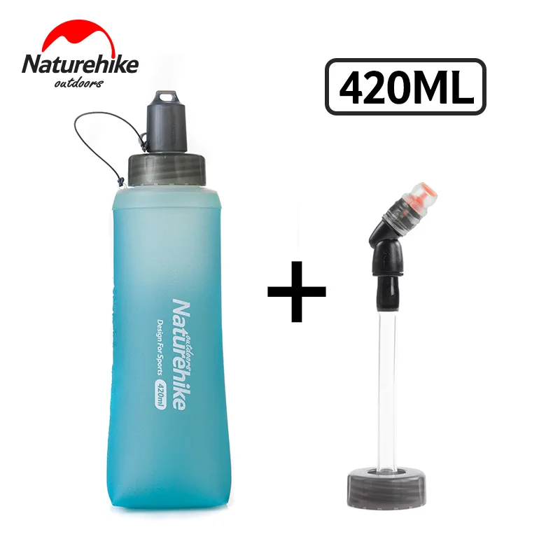 Naturehike складывающийся силиконовый стакан бутылка для воды спорта на открытом