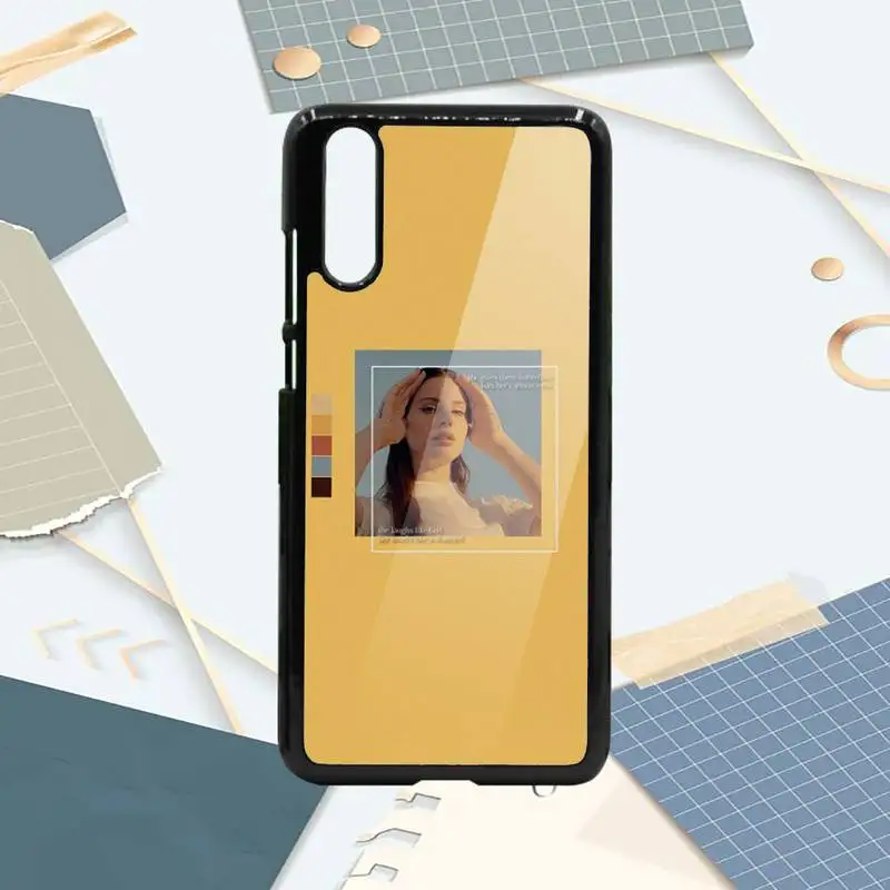 

Lana Del Rey American singer Phone Case PC For Samsung galaxy S note 8 9 20 10 e lite2019 plus pro ultra