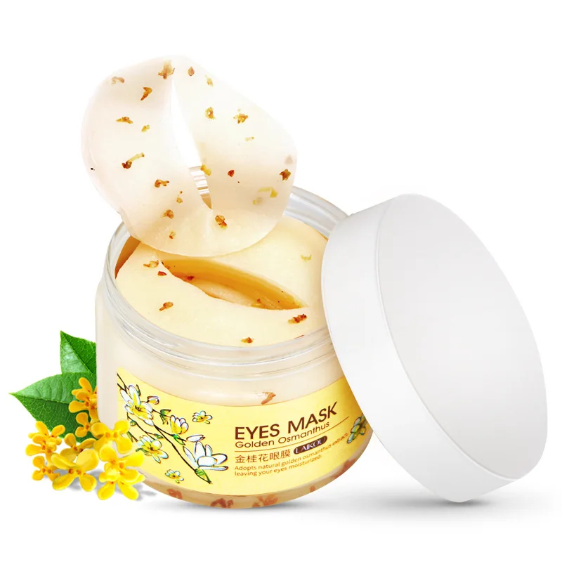 Золото османтуса маска для глаз натуральные увлажняющие Пластыри удаление