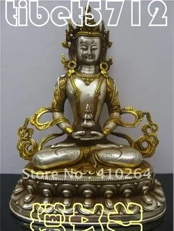 Бесплатная доставка Азия Тибетский непальский бронзовое покрытие серебряный