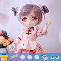 bjd lotus doll 16 cartoon cosmetics dolls fullset complete professional makeup toy gifts movable joint doll