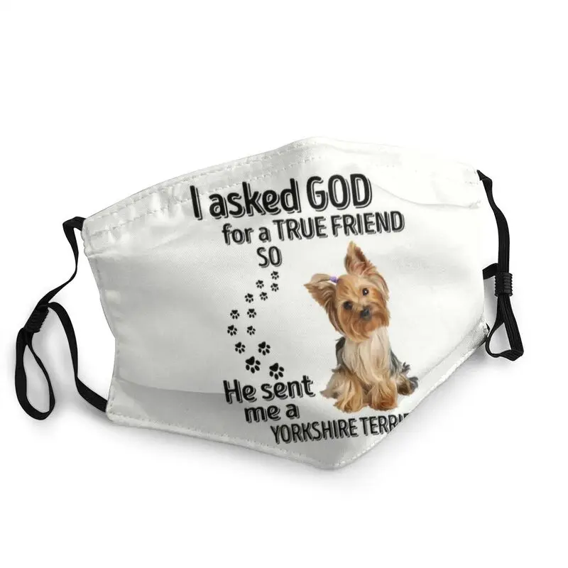 

Маска для влюбленных йоркширского терьера, Пылезащитная маска для взрослых Yorkie Dog, защитный чехол, респиратор, моющаяся маска для рта