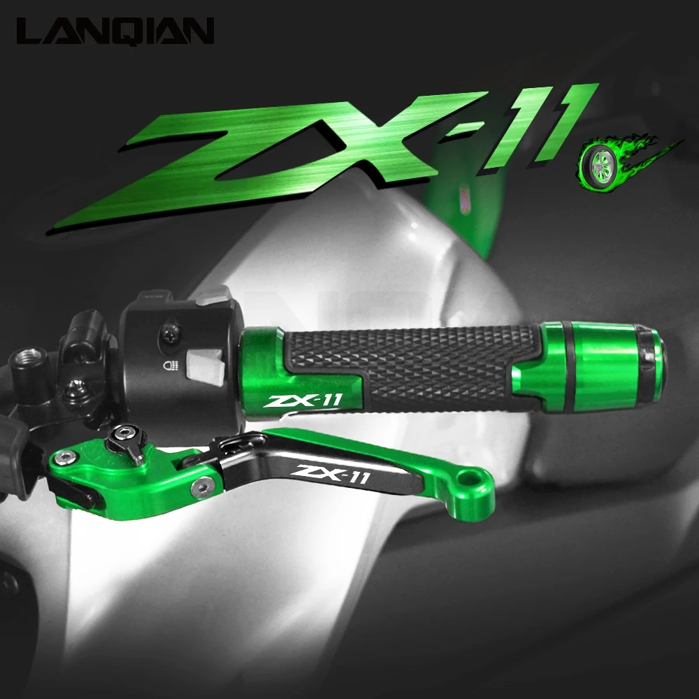 

Мотоциклетные аксессуары, алюминиевые рычаги тормозной муфты, рулевые ручки, наконечники руля для Kawasaki ZX1100 ZX11 ZX1100 ZX11 1990-2001