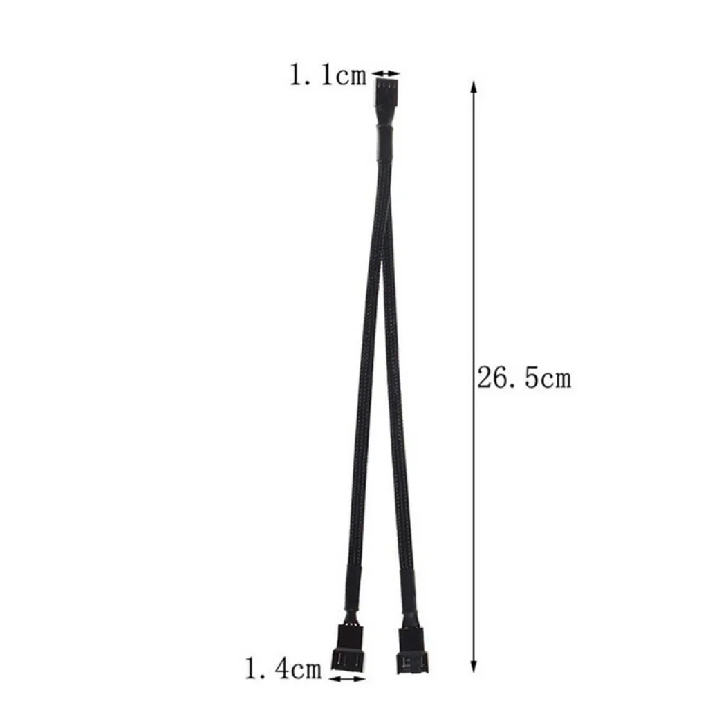 Удлинительный кабель для интерфейса вентилятора 27 см разветвитель 3 шт. |