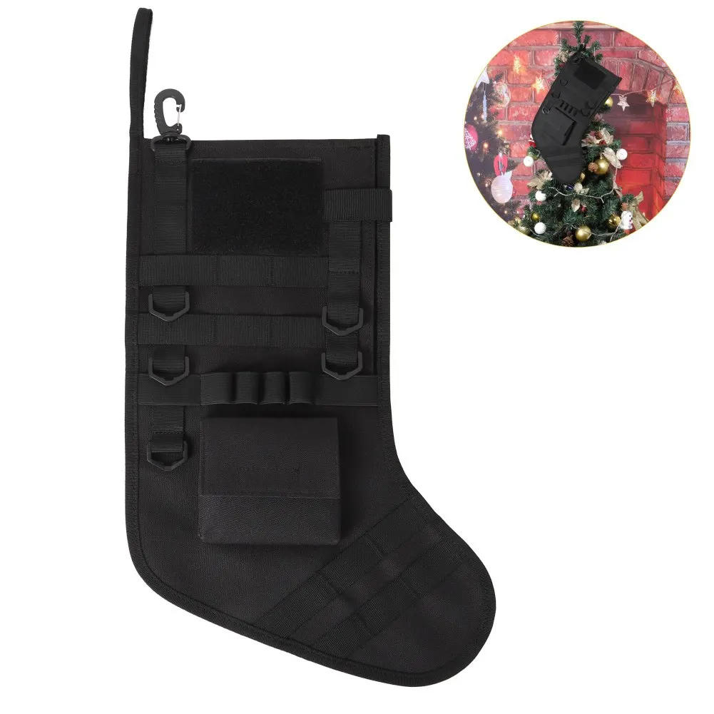 

MOLLE Christmas Stocking Socks Tactical Bag Utility Storage Bag Military Combat Hunting Pack Magazine Pouches Dump Drop Pouch