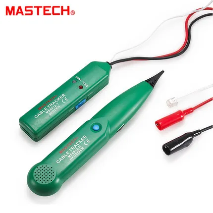Профессиональный MASTECH MS6812 LAN Сетевой кабель тестер для UTP STP Cat5 Cat5E Cat6 Cat6E RJ45 RJ11 телефонный провод трекер Tracer