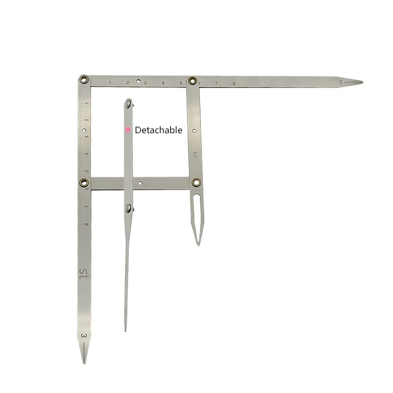 Золотые Штангенциркули из нержавеющей стали фотометрическая линейка для