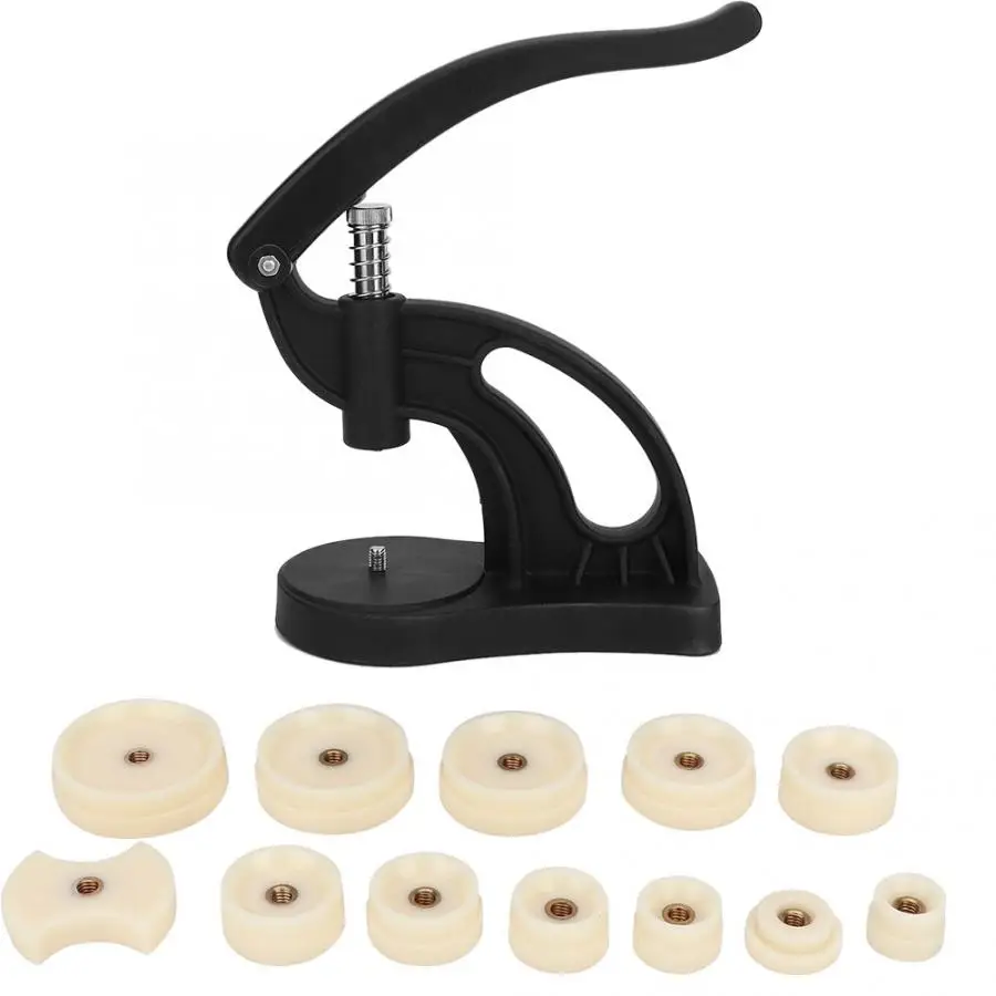 12 штампов пресс для часов батарея замены чехол задней крышки er инструмент