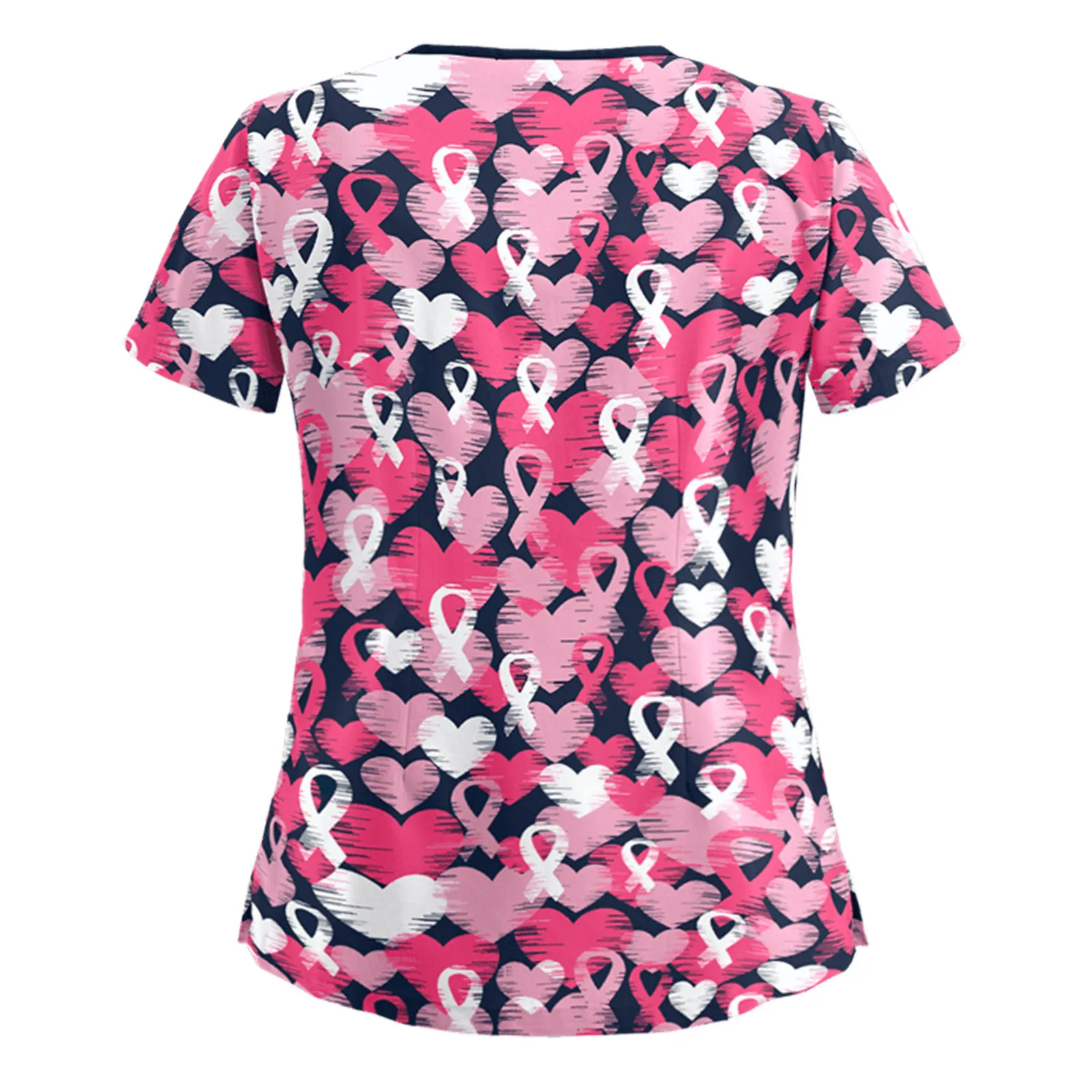 Женская блузка с коротким рукавом мультяшным принтом |