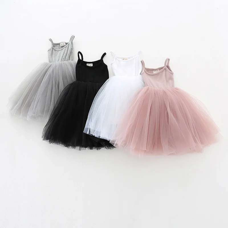 

Girl Summer Sling Dress Baby Children's Clothing Tutu Kids Dresses for Girls Clothes Casual Wear Party Gown Vestidos Robe Fille