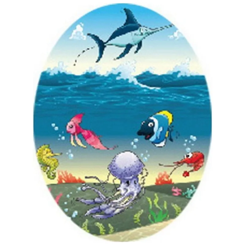 Чудесные виниловые наклейки на унитаз с морским видом морской мир Немо украшение