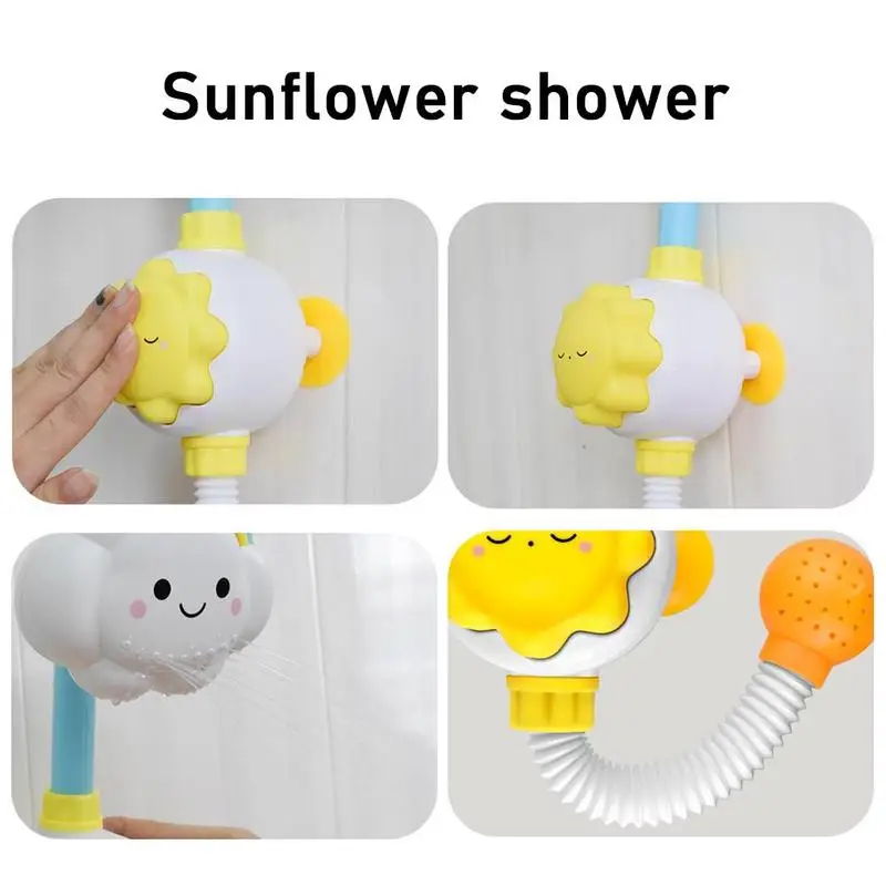 Многонаправленный Радужный смеситель для детского душа детский кран ванны с