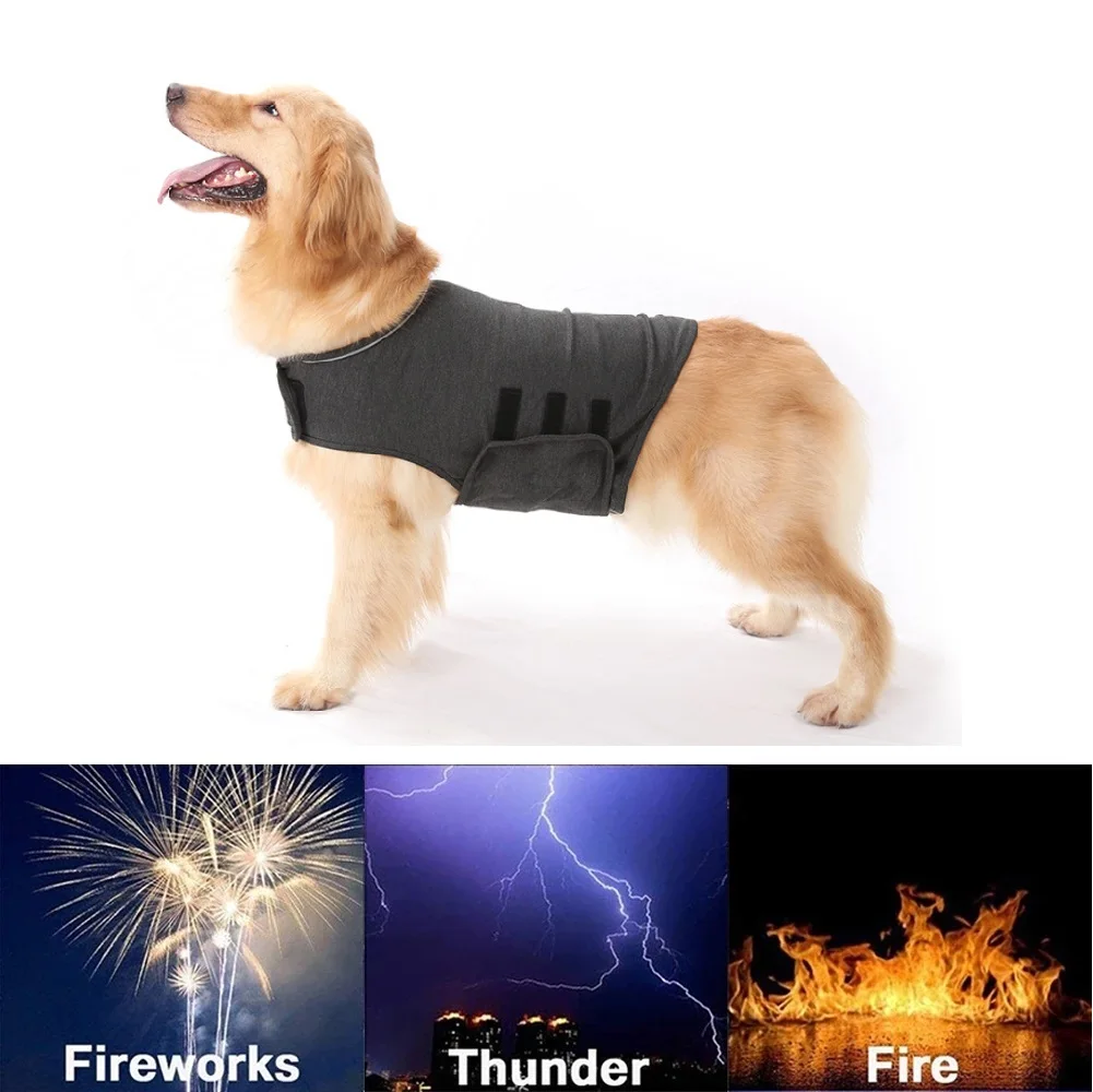 

Dog Anxiety Vest XS-XL Pet Dog Anxiety Jacket Reflective Vest Small Medium Large Dog Clothes Shirt Oothing Emotions Pet Product