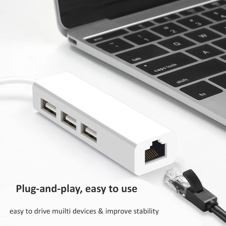 USB 2 0 концентратор RTL8152 Type c сетевая карта OTG концентраторы C к Rj45 Lan адаптер