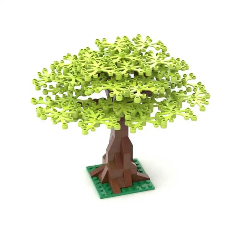 Детали для детских площадок садовых деревьев травы гор детали Playmobil lepining сделай