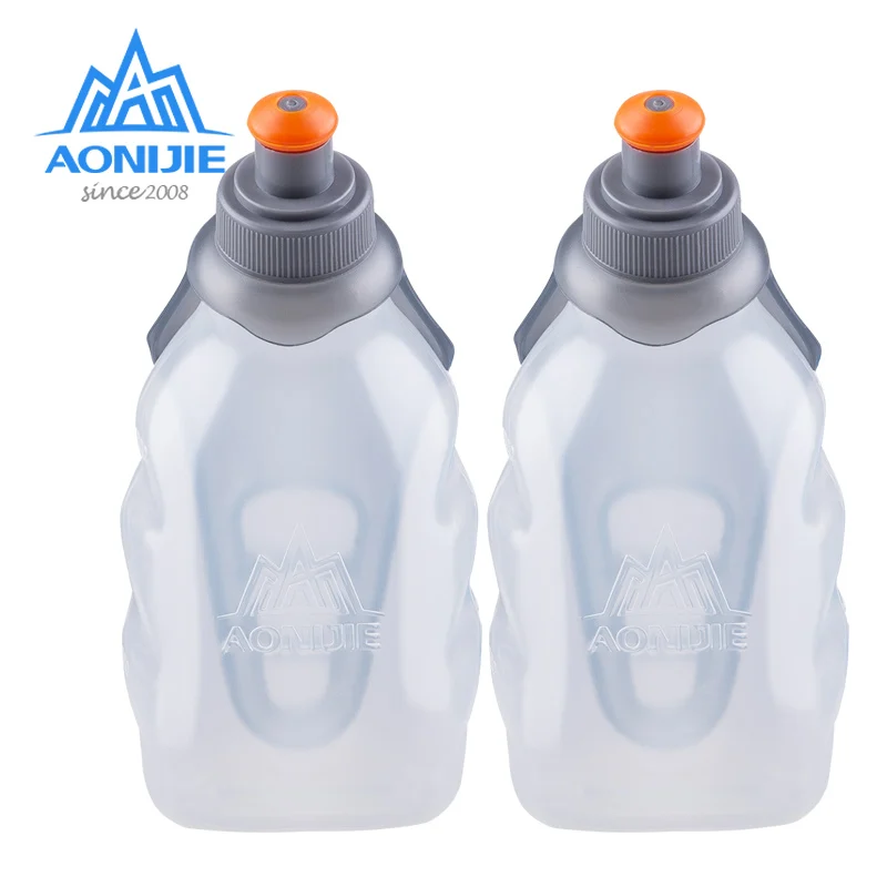 

2 шт. AONIJIE SD-06JP бутылка для воды чайник колба контейнер для хранения для бега гидратация ремень рюкзак, сумка-пояс марафон Trail