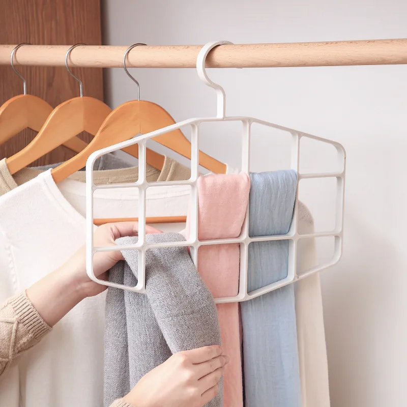 Многопортовая пластиковая вешалка 1 шт. полка для сушки одежды