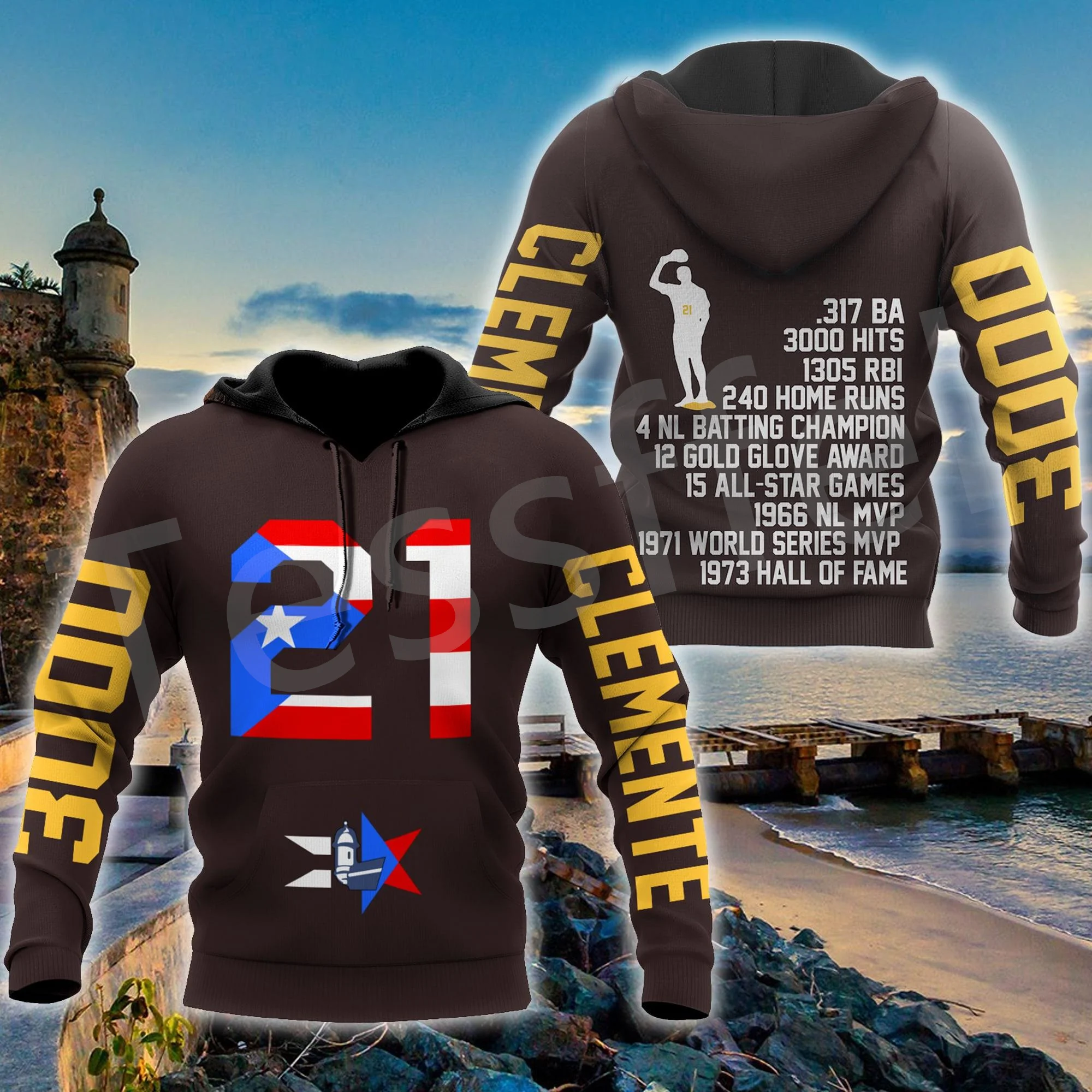 

Tessffel Newest Country Flag Puerto Rico Caribbean Sea Camo Tattoo Harajuku Tracksuit 3DPrint Men/Women Funny Casual Hoodies B23