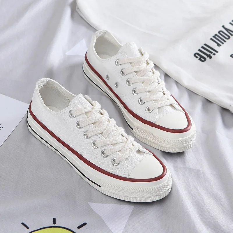 

Classic Sneakers Woman Casual Canvas Shoes Women Vulcanized Shoes Sneakers Female Couple 620H 2021