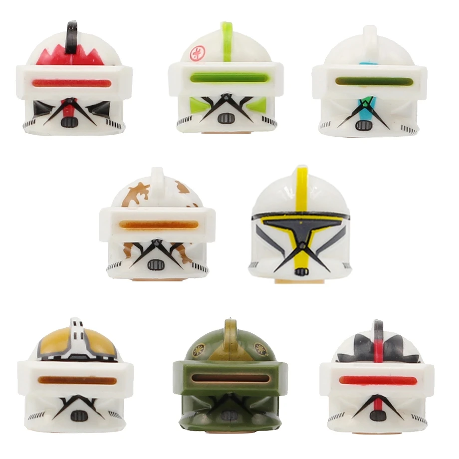 

Feleph Single Sale Space Army Figure Head 212th 327th 501st Building Blocks Models Bricks Toys X0303 X0300 KT1042 KT1043