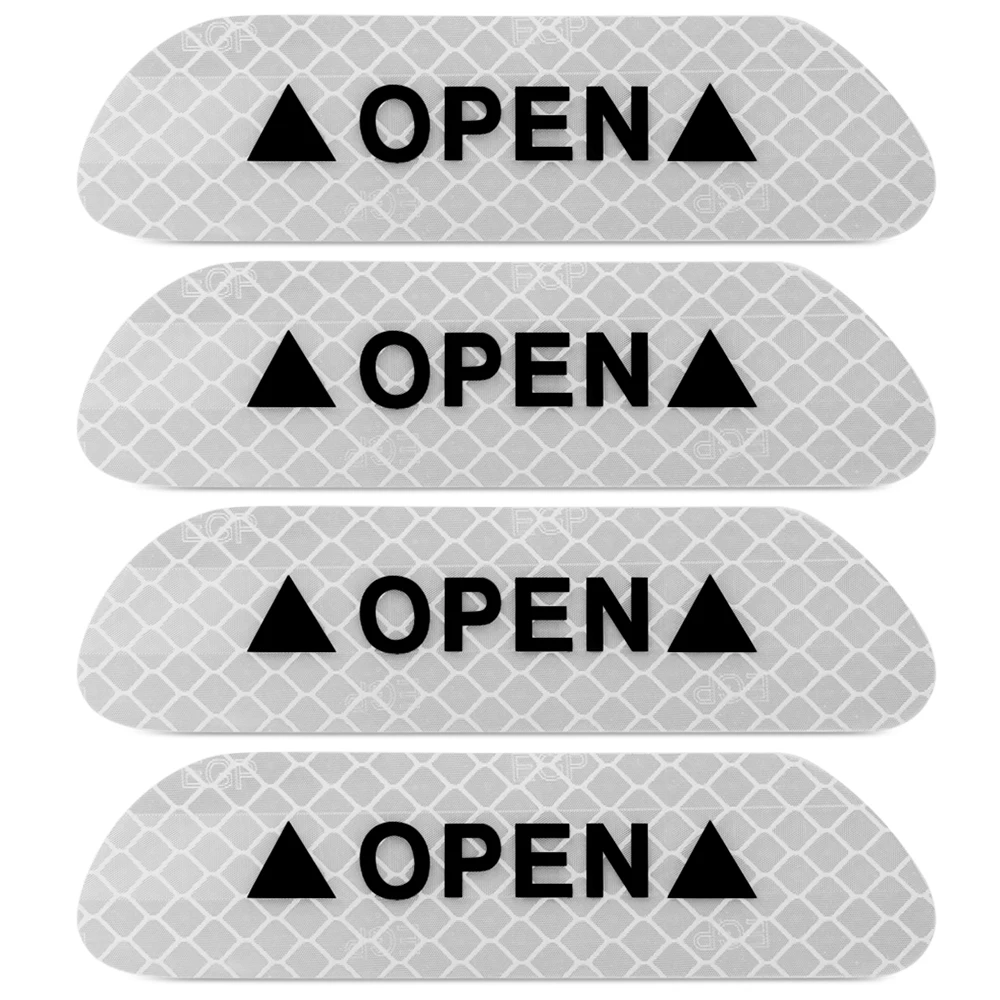 Car Door Stickers Safety Warning Mark OPEN for toyota 4runner bmw e39 2017 volvo xc90 infiniti qx60 smart fortwo mercedes benz | Автомобили