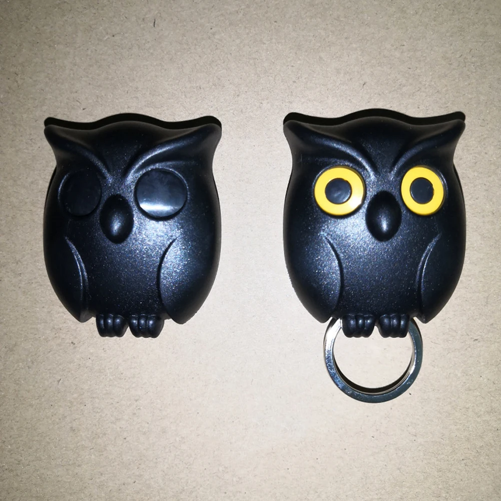 

1PC Owl Shape Wall Hook Key Holder Wall Sticker Keep Keychains Key Hanger Hooks Wall Hanging Hook for kitchen Home