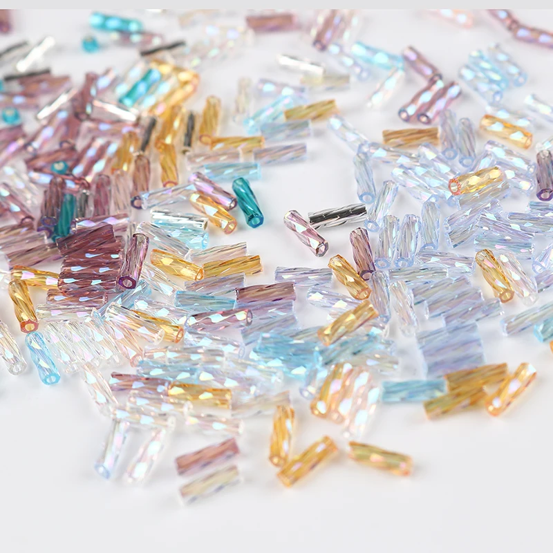 DoreenBeads Япония импортные стеклянные бусины витые многоцветные DIY Изготовление