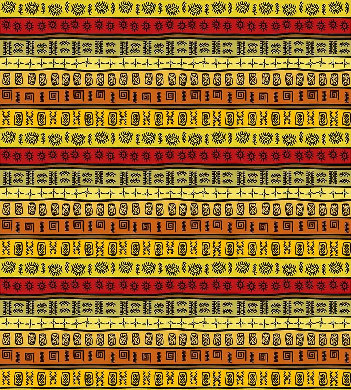 Африканский пододеяльник набор ручного инструмента красивый узор абстрактных