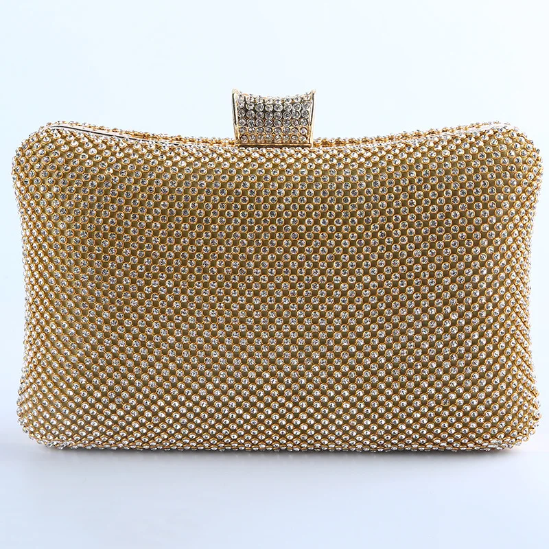 

Luxury Diamond-studded Pillow Bag Classic Design Evening Bag Handmade Rhinestone Bag Ladies Dress Bag Party Coin Bag Chain Bag