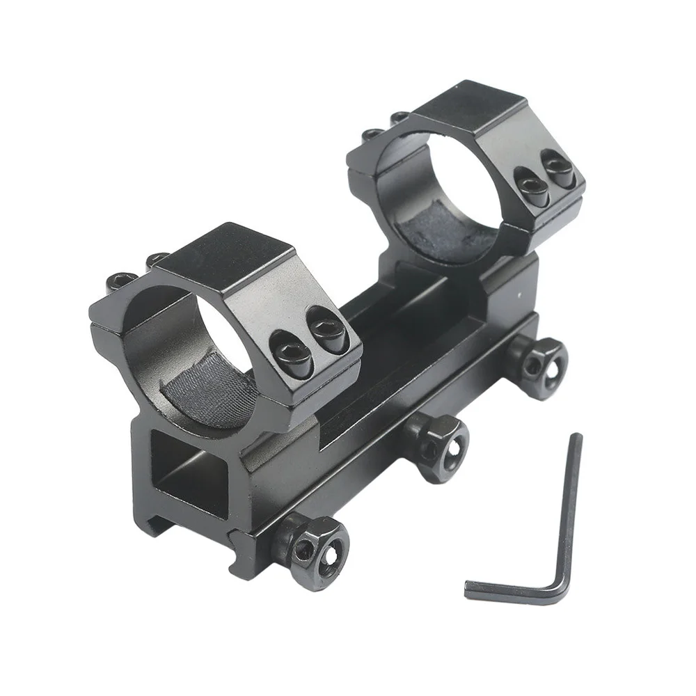 Тактическое крепление для прицела 30 мм цельное кольцо ласточкин хвост 20 планка