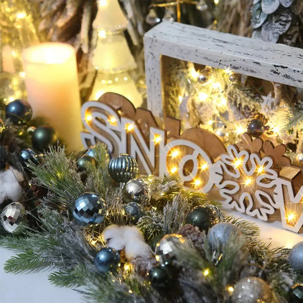 1 коробка Рождественский шар привлекательный ударопрочный PS рождественская елка