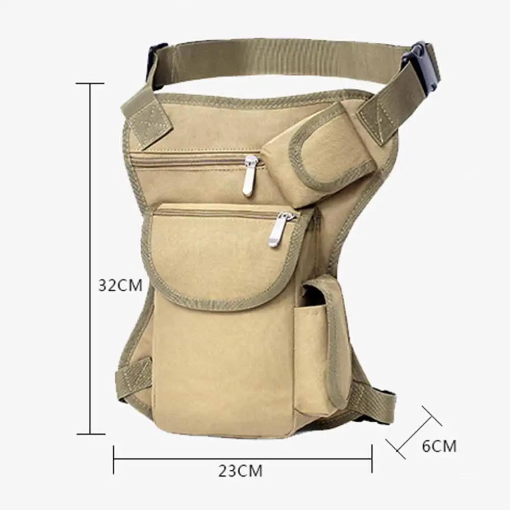Многофункциональная тактическая сумка на бедро Практичная поясная сумочка пояс