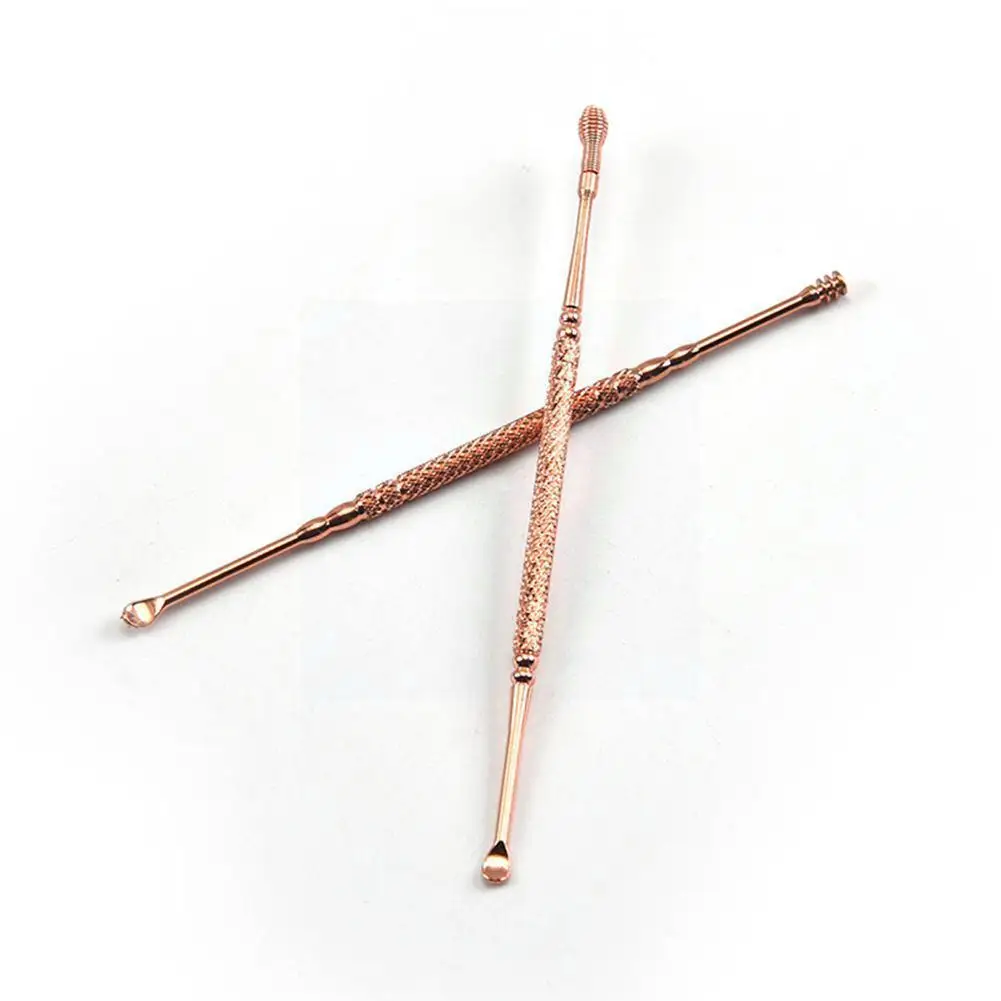 

1 шт. стальная розово-Золотая ухочистка, средство для удаления воска, ухочистка, тампон, набор для легкого ухода, ухочистка, инструменты для у...