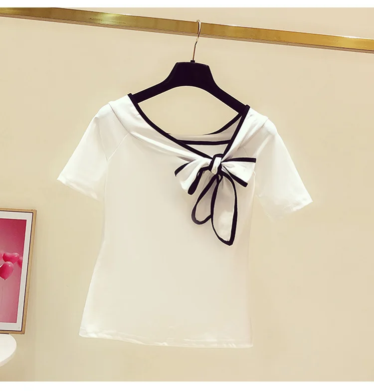 

Printed T Shirt Women Cropped Tops Tee Shirt Woman Clothing High Quality one