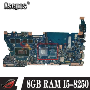 akemy ux461ua motherboard 8gb ram i5 8250 cpu mainboard for asus ux461un ux461ua ux461u ux461 laptop motherboard free shipping free global shipping