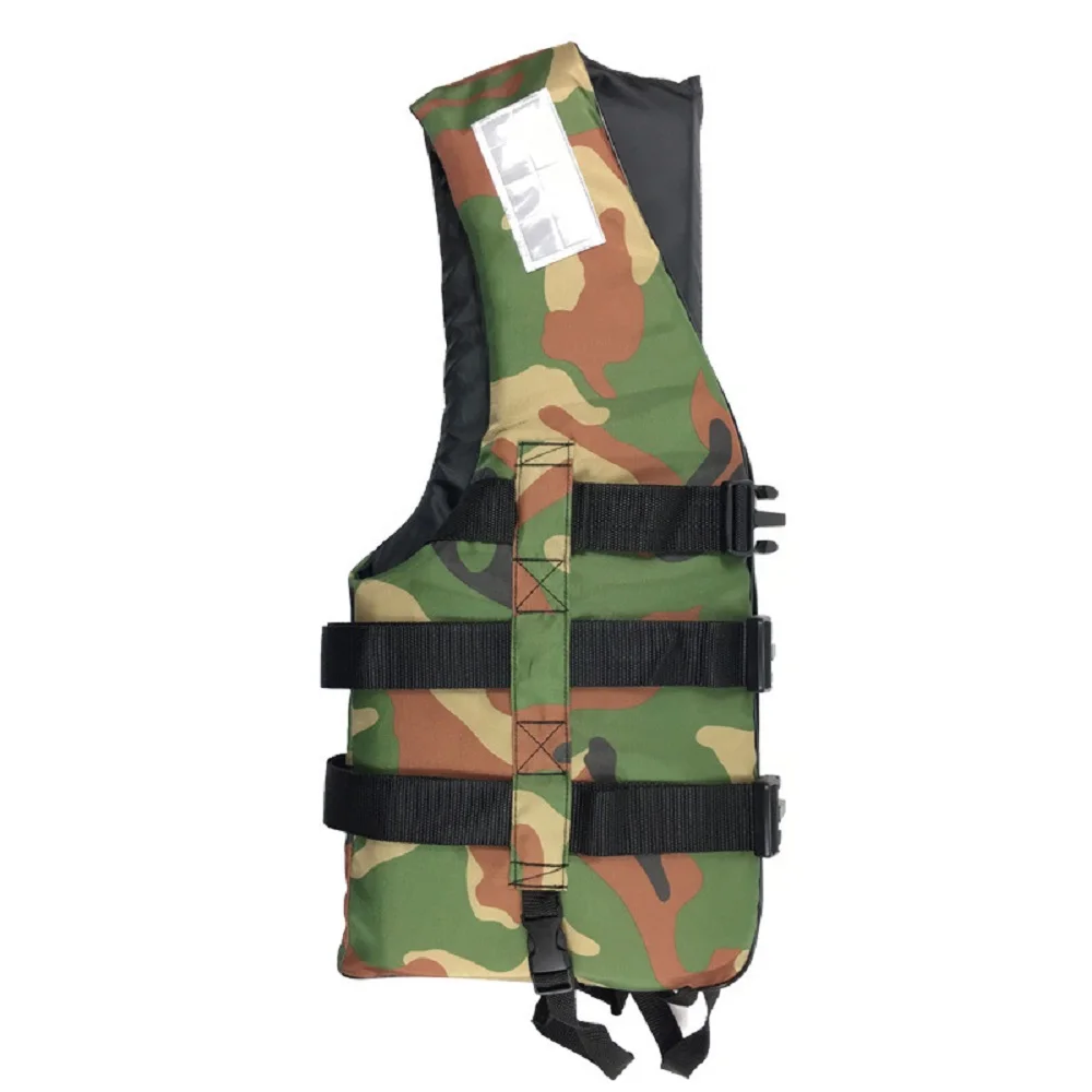 Взрослый Камуфляжный спасательный жилет водонепроницаемая ткань Оксфорд