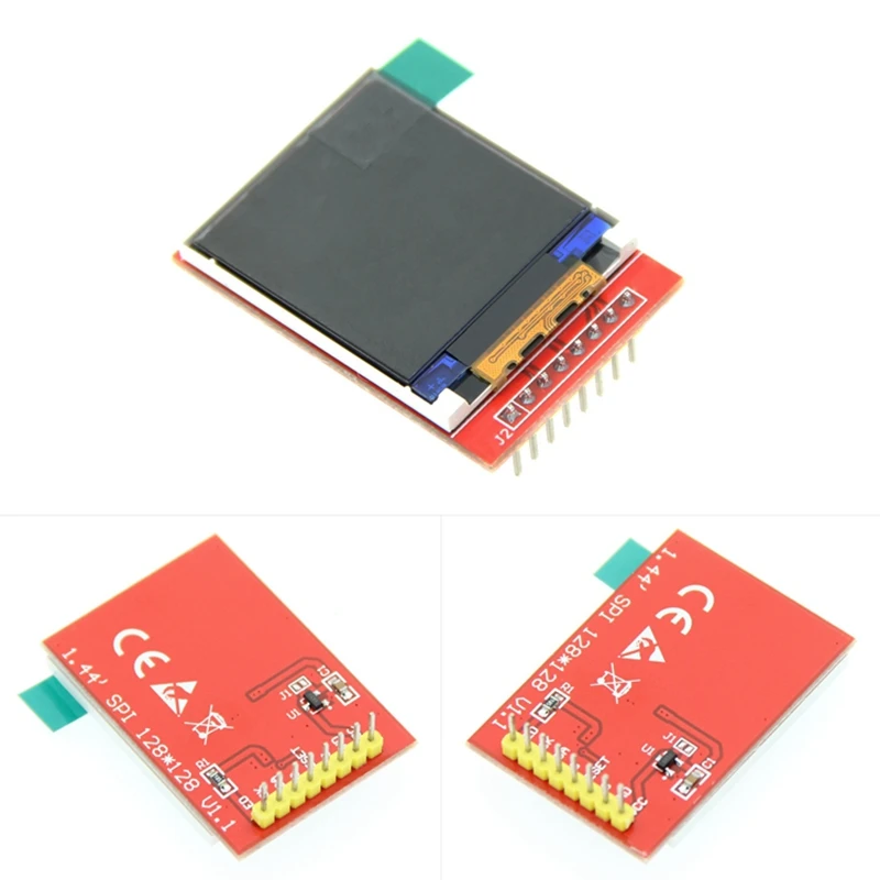Горячая 3C-1.44 дюймов TFT lcd модуль 128x128 SPI Серийный 4 IO ЖК-дисплей Драйвер IC ST7735S |