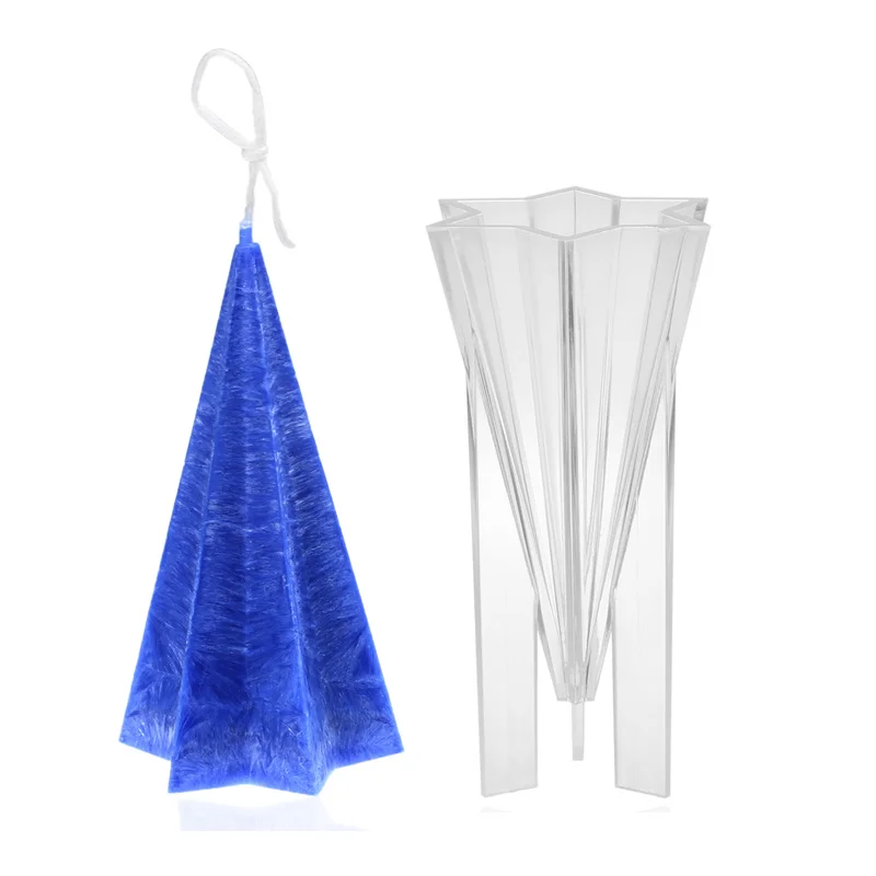 MILIVIXAY 1Pcs High Temperature Resistance Cone Candle Mold DIY Handmade Soap Making Mould | Дом и сад