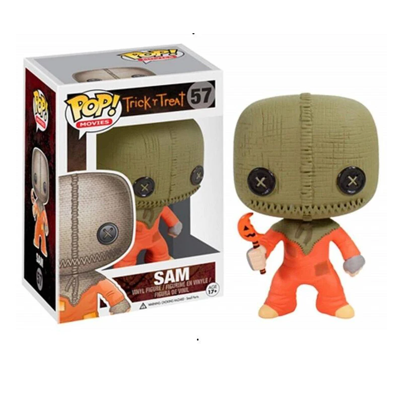FUNKO POP Новое поступление TRICK 'R TREAT SAM 10 см Виниловая фигурка Коллекция Модель