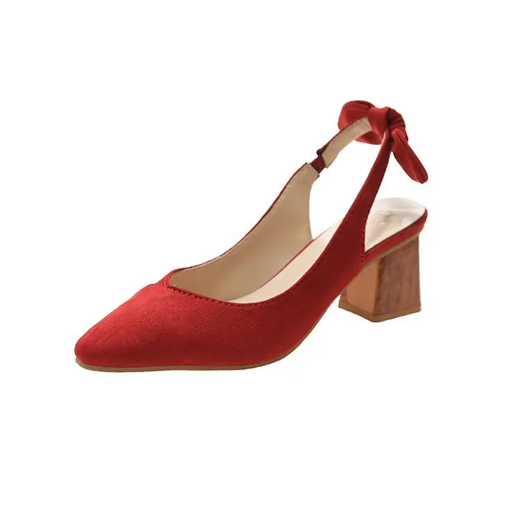 

2021 Summer Luxury Sandals Black Shoes for Women Square Toe High Heels Shallow Mouth Fashion Beige Girls Velvet Comfort New Clos