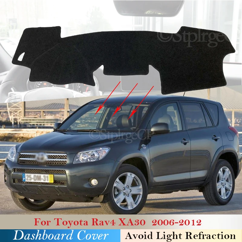 Чехол для приборной панели защитный коврик Toyota Rav4 XA30 2006 ~ 2012 RAV 4 30 аксессуары