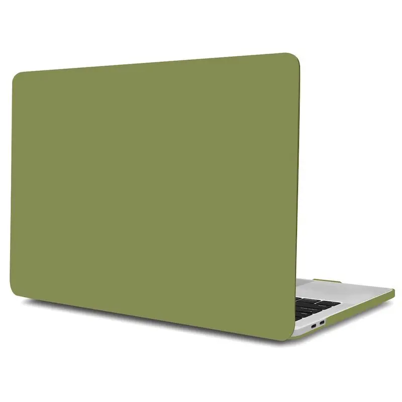 Avocado green Сумка для ноутбука для нового Macbook Air 13 Чехол PC чехол для MacBook air 1" 13 дюймов retina дисплей A1932 матовый чехол - Цвет: Avocado green