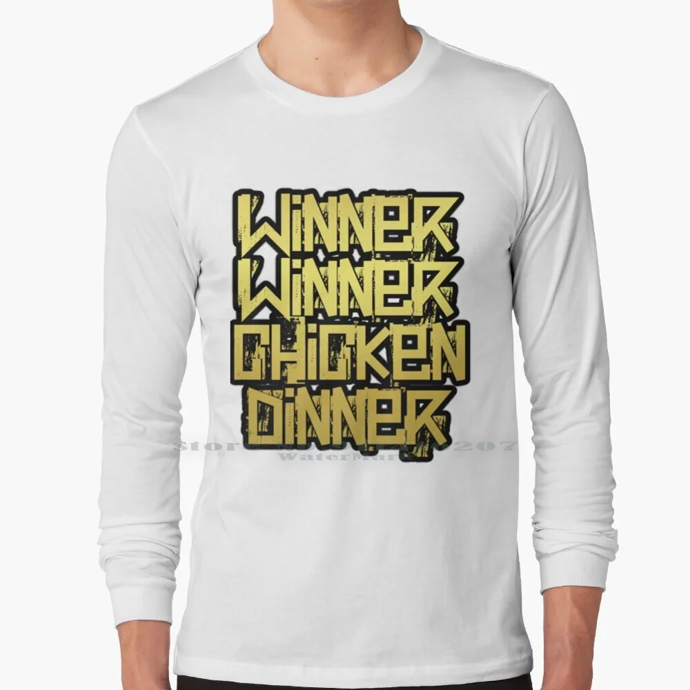 

Pubg - Playerunknown's Battlegrounds - Winner Winner Chicken Dinner Long Sleeve T Shirt Pubg Player Unknowns Battlegrounds