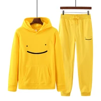 spring and autumn hoodie suit mens fashion fleece hoodie black brand pants casual jogging suit sportswear mens and womens pul